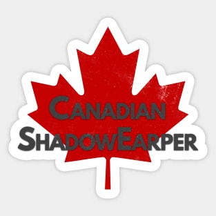 Canadian Shadow Earper Sticker